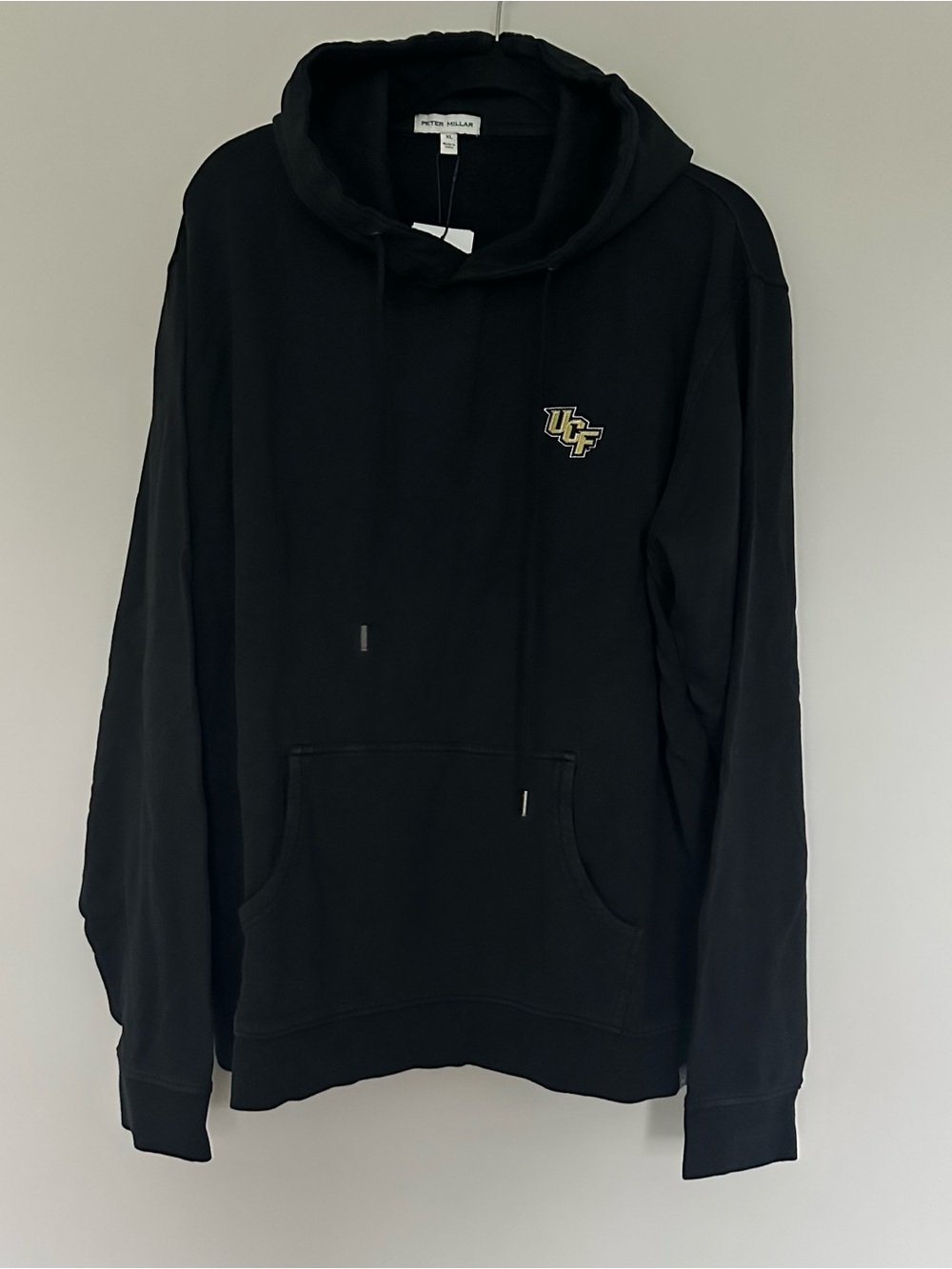 Peter Millar Florida BLK UCF Knights Pullover Hoodie Men’s XL Football ChargeOn